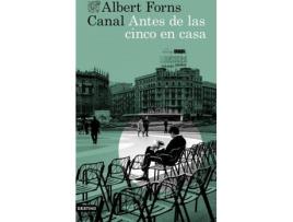 Livro Antes De Las Cinco En Casa de Albert Forns Canal (Espanhol)