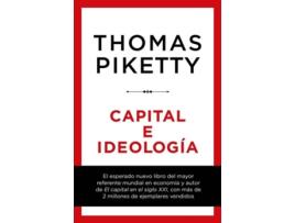 Livro Capital E Ideología de Thomas Piketty (Espanhol)