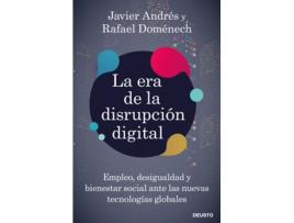 Livro La Era De La Disrupción Digital de Rafael Doménech Vilariño (Espanhol)
