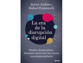 Livro La Era De La Disrupción Digital de Rafael Doménech Vilariño (Espanhol)