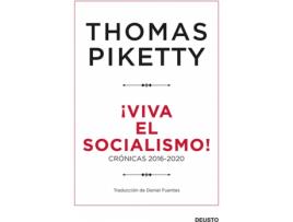 Livro ¡Viva El Socialismo! de Thomas Piketty (Espanhol)