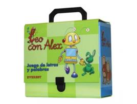 Livro Juego De Letras Y PalabrasLeo Con Alex de Aurora Estébanez Estébanez Ana María Díez Torío (Espanhol)