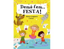 Livro Demà Fem... Festa! de Mercè Anguera (Catalão)