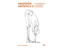 Livro Anatomía Artística 5 de Michel Lauricella (Espanhol)