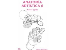 Livro Anatomía Artística 6 de Michel Lauricella (Espanhol)