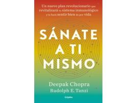 Livro Sánate A Ti Mismo de Deepak Chopra (Espanhol) 