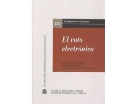 Livro El Voto Electronico de Guilles Guglielmi (Francês)