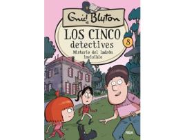 Livro Misterio Del Ladron Invisible de Enid Blyton (Espanhol)