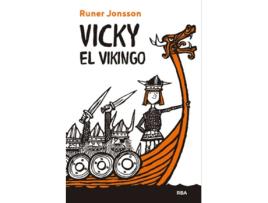 Livro Vicky El Vikingo de Runer Jonsson (Espanhol)