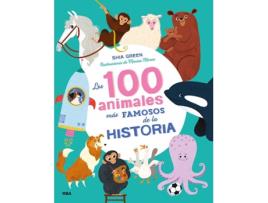 Livro Los 100 Animales Más Famosos De La Historia de Green Shia (Espanhol)