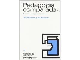 Livro Pedagogia Comparada I de M. Debesse (Espanhol)