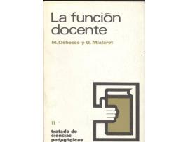Livro La Función Docente de G. Mialaret (Espanhol)