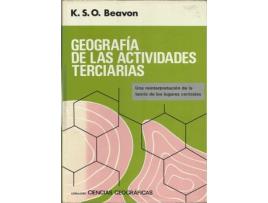 Livro Geografia Actividades Terciarias de Keith S. O. Beavon (Espanhol)