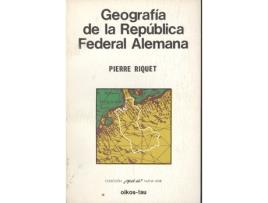 Livro Geografía De La República Federal Alemana de Pierre Riquet (Espanhol)