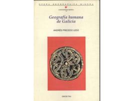 Livro Geografía Humana De Galicia de Andrés Precedo Ledo (Espanhol)