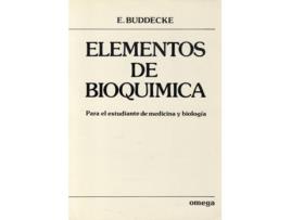 Livro Elementos De Bioquimica de E. Buddecke (Espanhol)