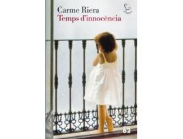 Livro Temps DInnocència de Carme Riera I Guilera (Catalão)