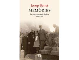 Livro Memòries. De LEsperança A La Desfeta de Josep Benet Morell (Catalão)