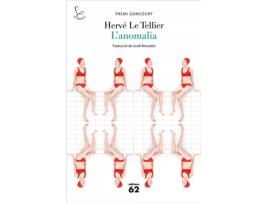 Livro LAnomalia de Hervé Le Tellier (Catalão)