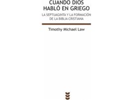 Livro Cuando Dios Habló En Griego de Timothy Michael Law (Espanhol)