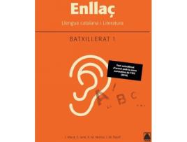 Livro Enllaç Llengua Catalá 1R Batxiller de Vários Autores (Catalão)