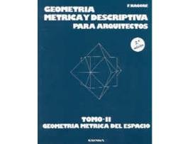 Livro Geometría Mètrica Y Descriptiva Para Arquitectos de Fernando Negore (Espanhol)