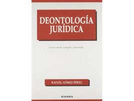 Livro Deontología Jurídica de Rafael Gómez Pérez (Espanhol)