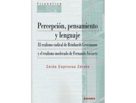 Livro Percepcion, Pensamiento Y Lenguaje de Zaida Espinosa Zárate (Espanhol)