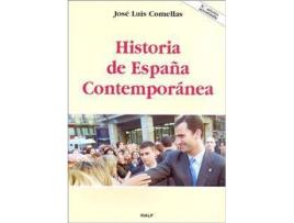 Livro Historia De España Contemporánea de José Luis Comellas García - Llera (Espanhol)