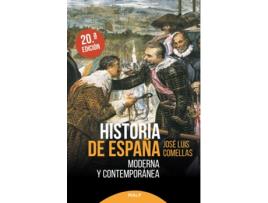 Livro Historia De España Moderna Y Contemporánea de José Luis Comellas García-Lera (Espanhol)