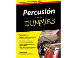 Livro Percusión Para Dummies de Jeff Strong (Espanhol)