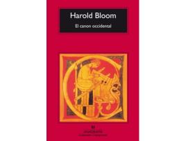Livro El Canon Occidental de Harold Bloom (Espanhol)
