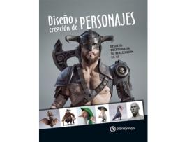 Livro Diseño Y Creación De Personajes de VVAA (Espanhol)
