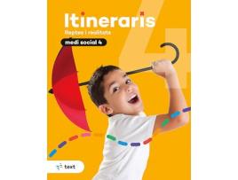 Livro Itineraris. Medi Social 4 de Sccl Eduxarxa (Catalão)