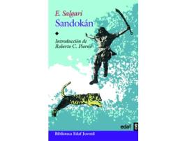 Livro Sandokán de E. Salgari (Espanhol)