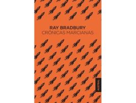 Livro Crónicas Marcianas de Ray Bradbury (Espanhol)