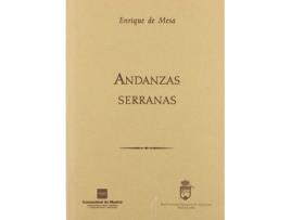 Livro Andanzas Serranas de Enrique De Mesa (Espanhol)