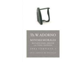 Livro Minima Moralia: Reflexiones Desde La Vida Dañada de Theodor W. Adorno (Espanhol)