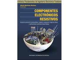 Livro Componentes Electrónicos Resistivos de Alberto Menéndez Martínez (Espanhol)