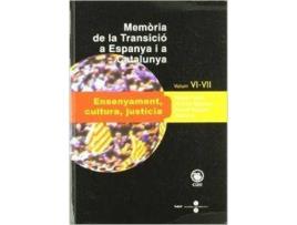 Livro Memoria De La Transicio A Espanya I A Catalunya Vi I Vii. En de Antoni Segura I Mas (Catalão)