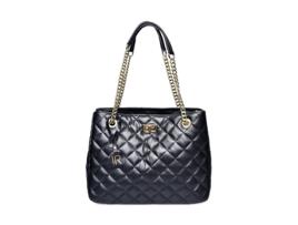 Mala De Ombro De Mulher Isabella Rhea Ir Nero Pele Preto