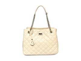 Mala De Ombro De Mulher Isabella Rhea Ir Beige Pele Bege