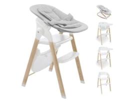Cadeira Da Papa Multifunções Babygo Levels Newborn White