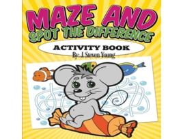 Livro Maze And Spot The Difference Activity Book De J Steven Young (inglês)