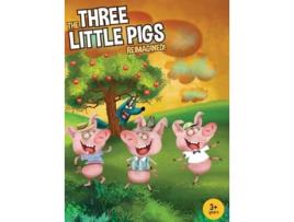 Livro Three Little Pigs Reimagined de Jerry Popowich e Doug Sinclair (Inglês - Capa Dura)