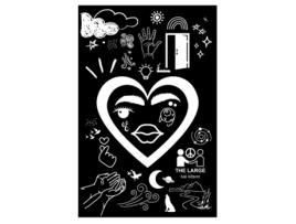 Livro The Large de Kai Kitson (Inglês)