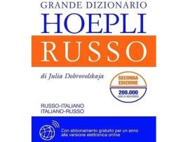 Livro Grande Dizionario Hoepli Russo de Dobrovolskaja Julia (Italiano)