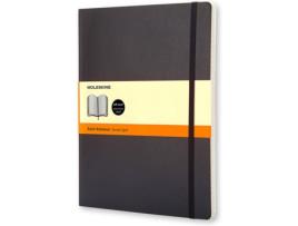 Bloco de Notas MOLESKINE Soft Preto (Pautado)