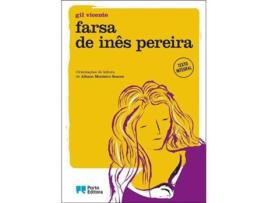 Livro Farsa de Inês Pereira - Edição Didática de Gil Vicente e Albano Monteiro Soares