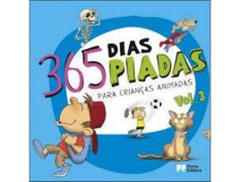 Livro 365 Dias, 365 Piadas - Para Crianças Animadas